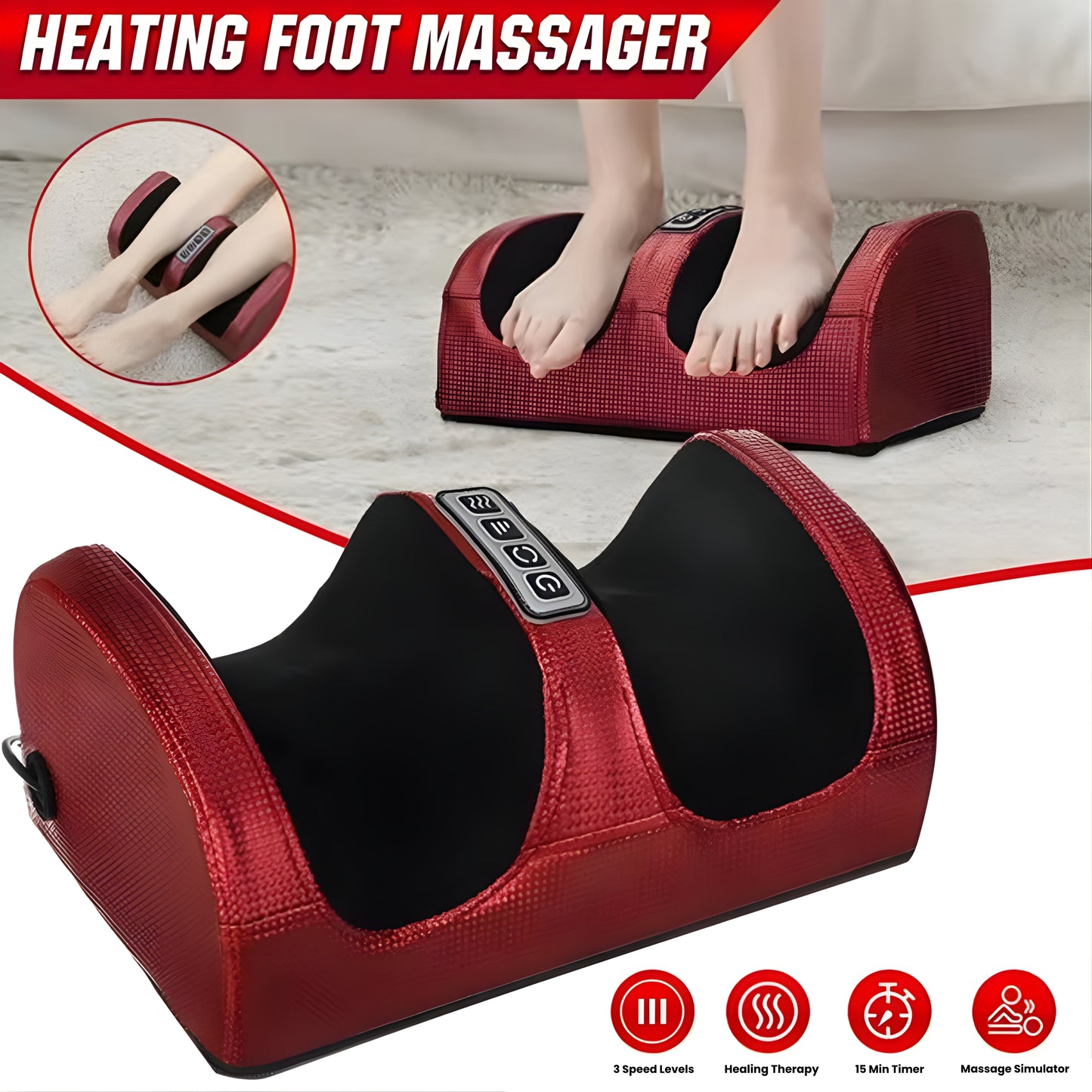 Home Relief Electric Foot Massager